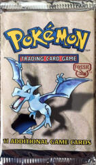 Pokemon UNLIMITED Fossil Booster Pack (Aerodactyl)